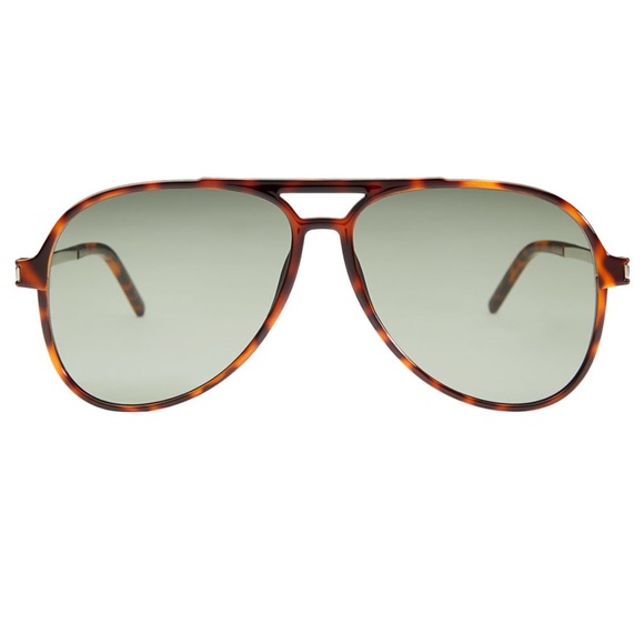 Saint Laurent
Havana Unisex SL228 59mm Aviator Sunglasses - Picture 5 of 5